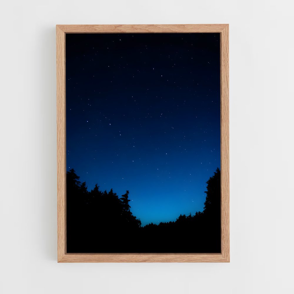 Poster Grande Ourse Éclatante – affiche Constellations (vue 4)